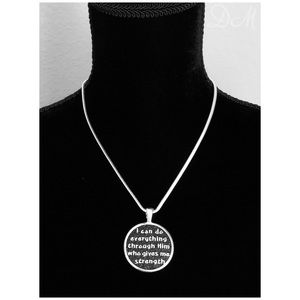 Brand New Silver Plated Necklace